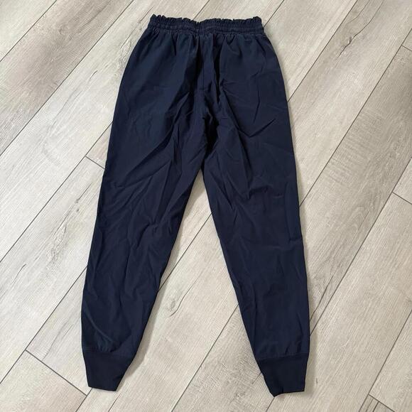 Zyia Active Black Jogger Pants Wmns Sz S Nylon Spandex Stretch Lightweight Track - Picture 2 of 7